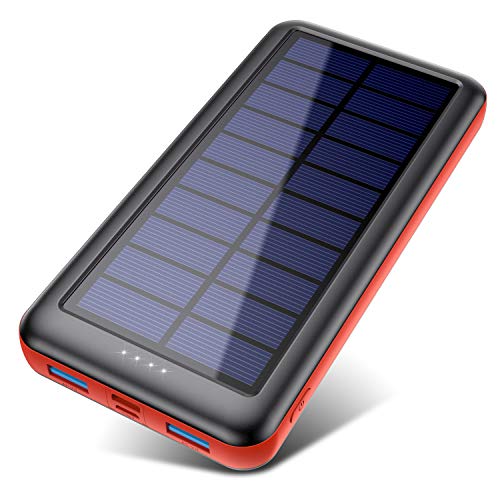 Qtshine Caricabatterie Solare Per Smartphone