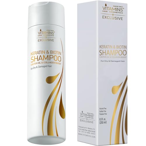 Vitamins Hair Cosmetics Shampoo Alla Cheratina