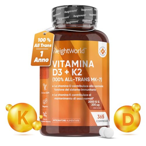 Weightworld Vitamina D3 E K2
