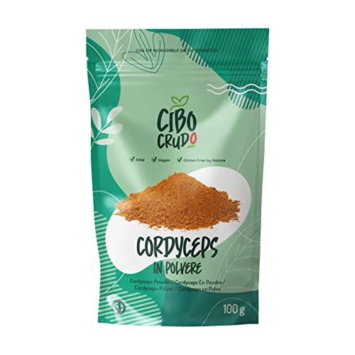 Cibo Crudo Crudo Biologico Vegan Cordyceps