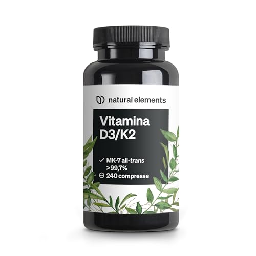 Natural Elements Vitamina D3 E K2