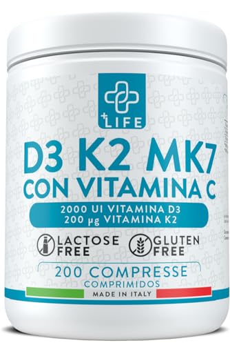 +Life Vitamina D3 E K2
