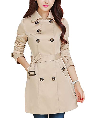 Classic Pink Trench Donna