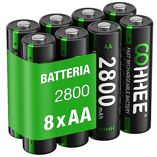 Oohhee Batterie Ricaricabili
