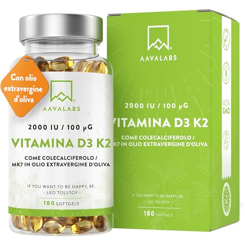 Aavalabs Vitamina D3 E K2